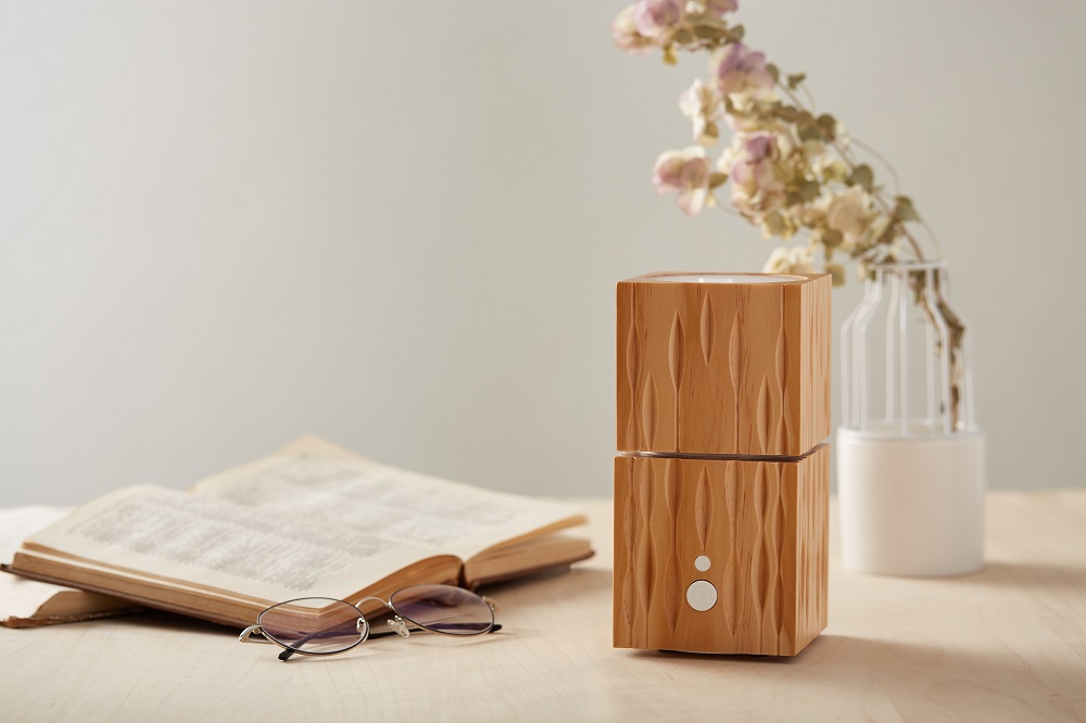 精雕原木香氛水氧機